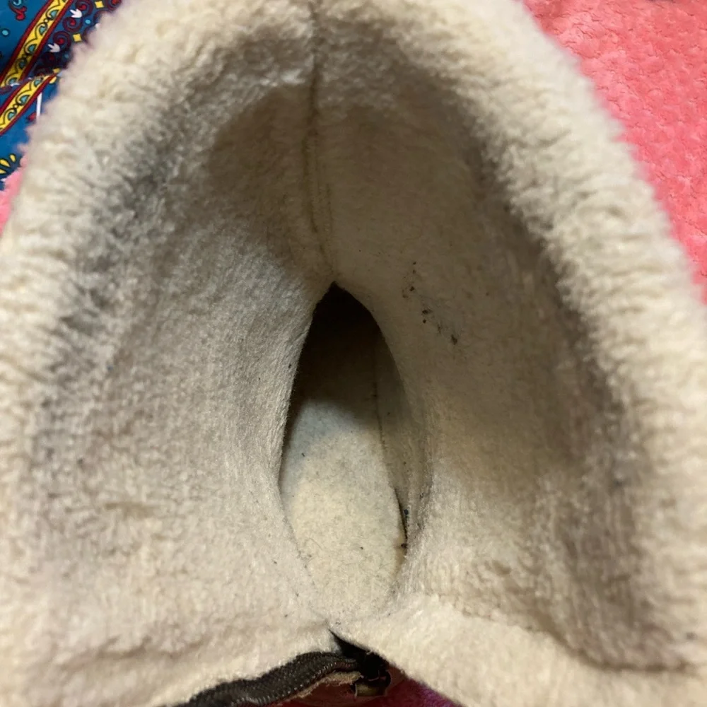 Ecco womens ? zip boots. Very lightly worn - Picture 4 of 5
